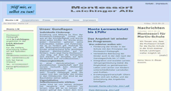 Desktop Screenshot of neu.montessori-la.de